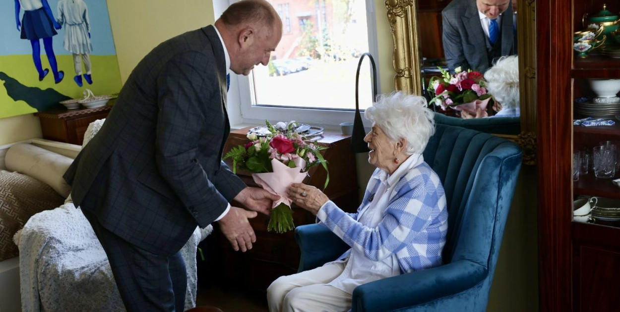 103. urodziny pułkownik Urszuli Tauer