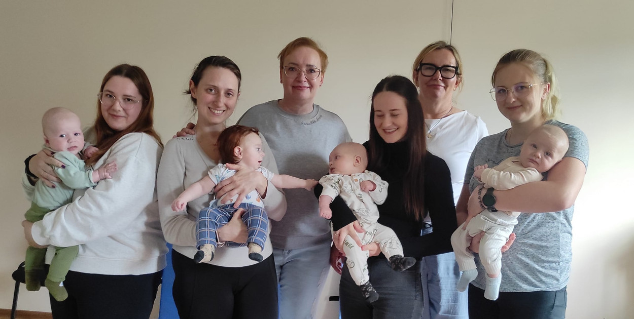 Mamy nauczyły się techniki masażu