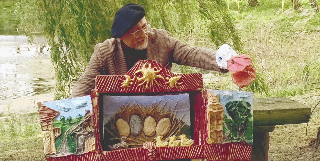 Teatr Miejsca - Robert Poryziński wystąpił w Kijewie Królewskim 