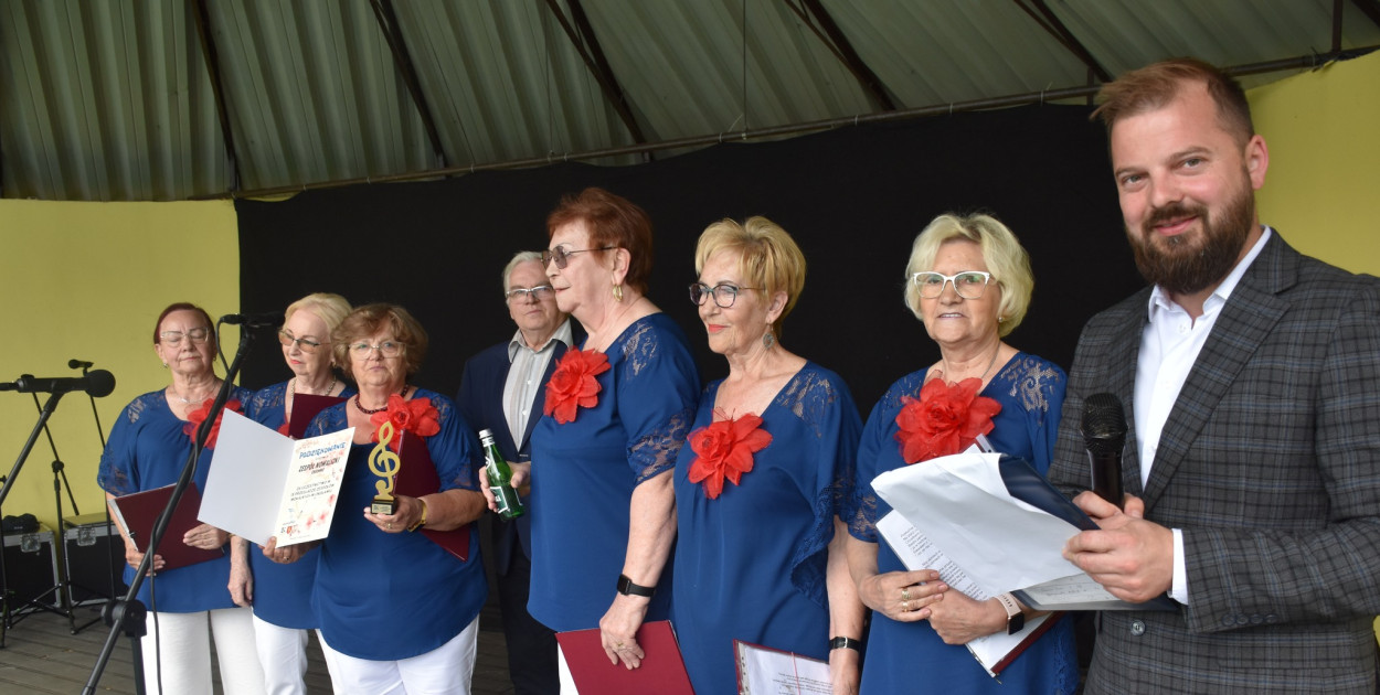 Tak się bawiliśmy na IX Przeglądzie Zespołów Wokalnych w Unisławiu 