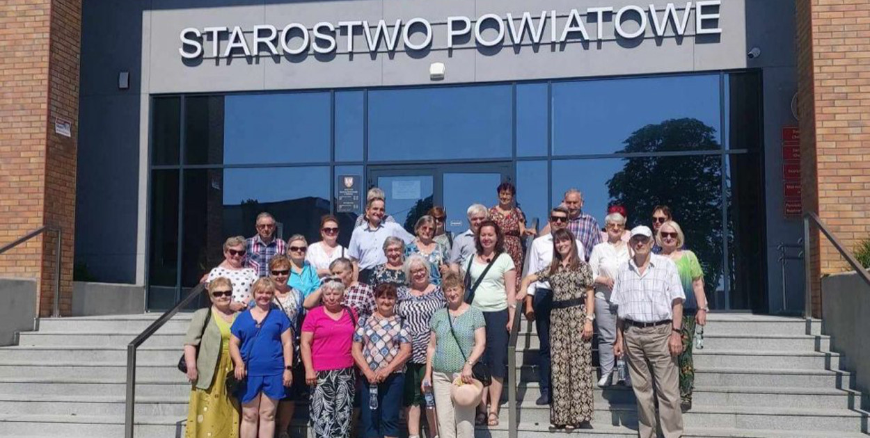 Piesza wycieczka edukacyjna dla aktywnych seniorów 60+ z Gminy Chełmno