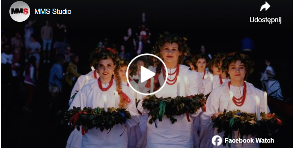 Magiczne obrzędy Nocy Świętojańskiej nad Jeziorem Starogrodzkim 