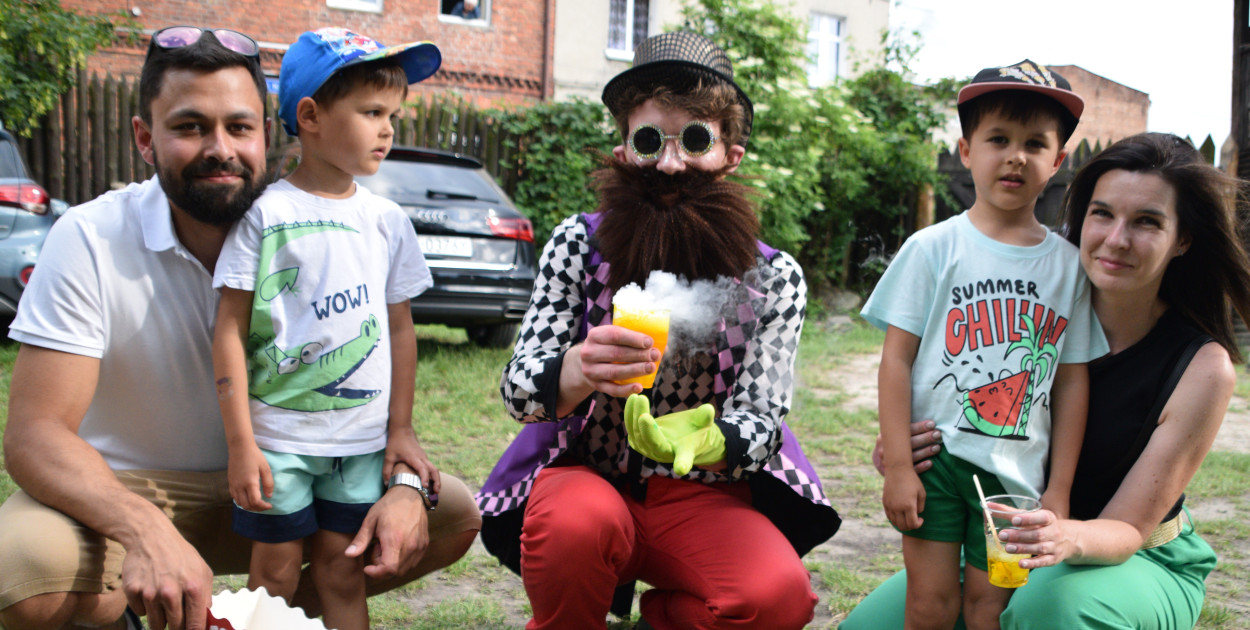Wspaniałe zabawy podczas Dnia Dziecka z Panem Kleksem