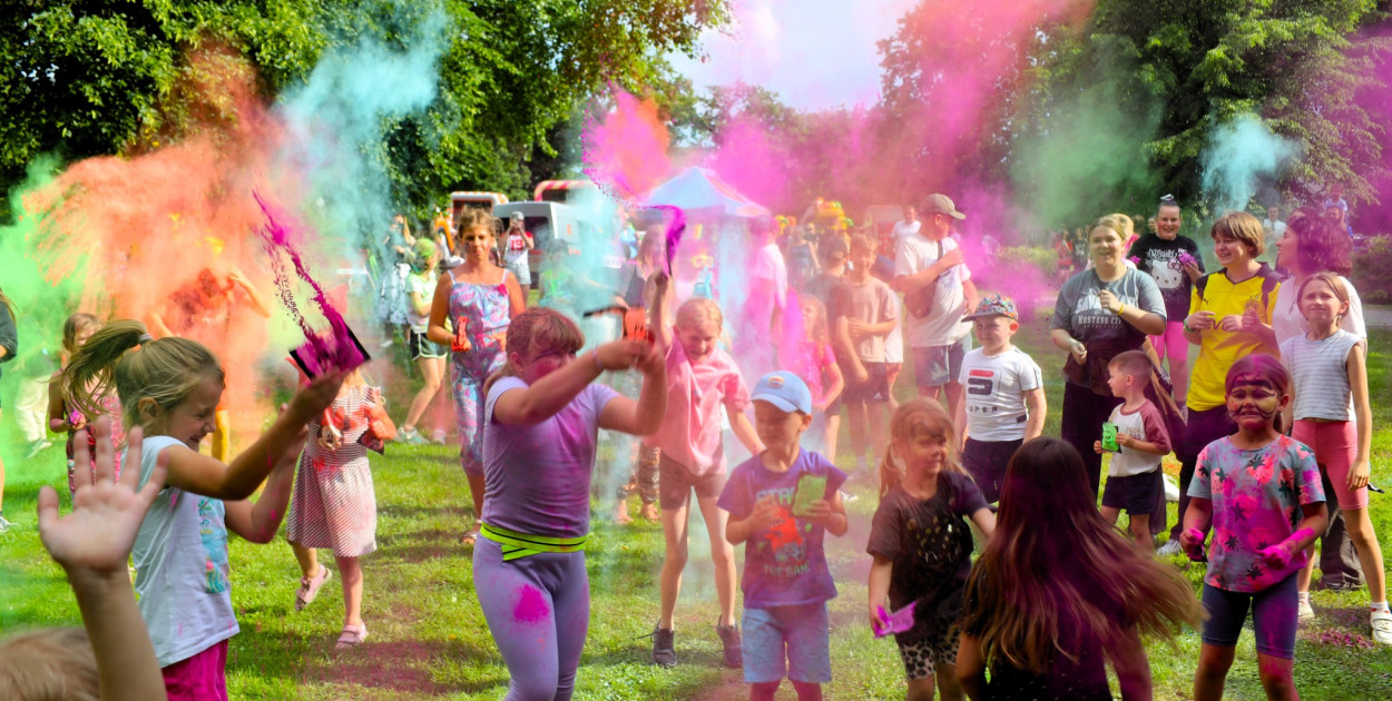 Tak bawiliśmy się na Rodzinnym Dniu Dziecka w Unisławiu 