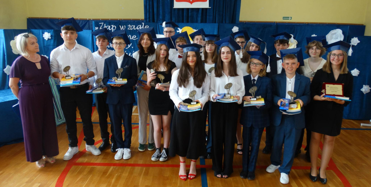 Pożegnanie klas ósmych w chełmińskiej "Czwórce" 