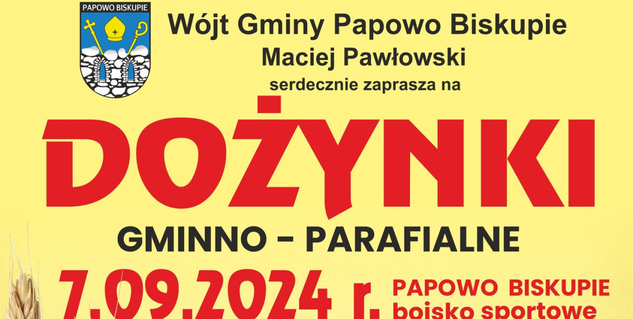 Dożynki Gminno-Parafialne w Papowie Biskupim 