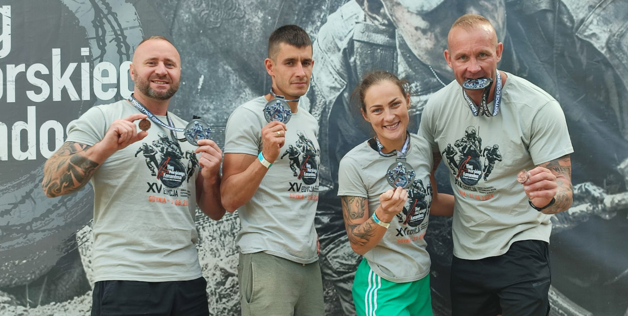 Saperzy na trasie Biegu Morskiego Komandosa 