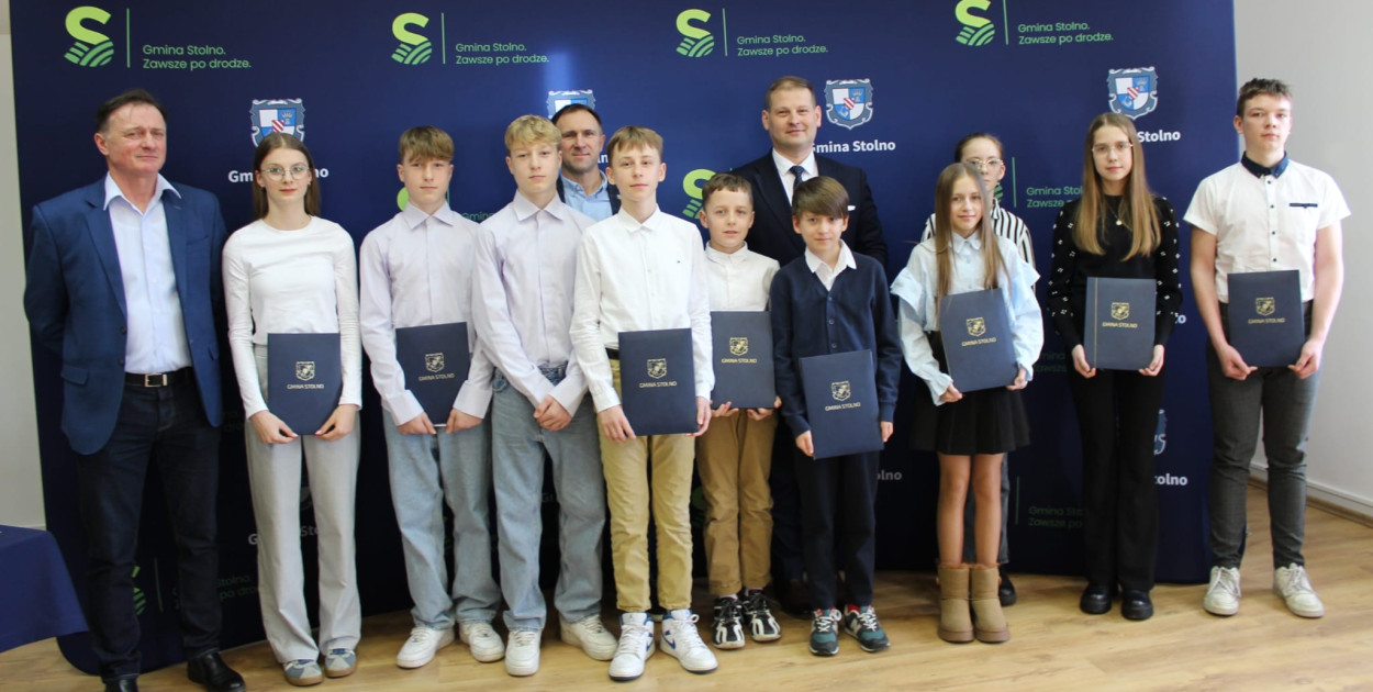 Stypendia sportowe wręczone w Gminie Stolno