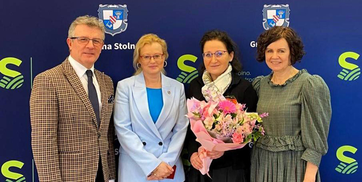 Niecodzienne odwiedziny w Gminie Stolno