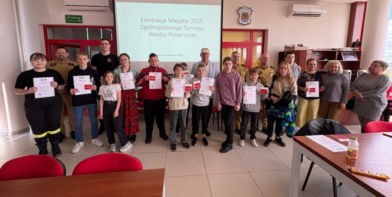 Eliminacje miejskie Ogólnopolskiego Turnieju Wiedzy Pożarniczej