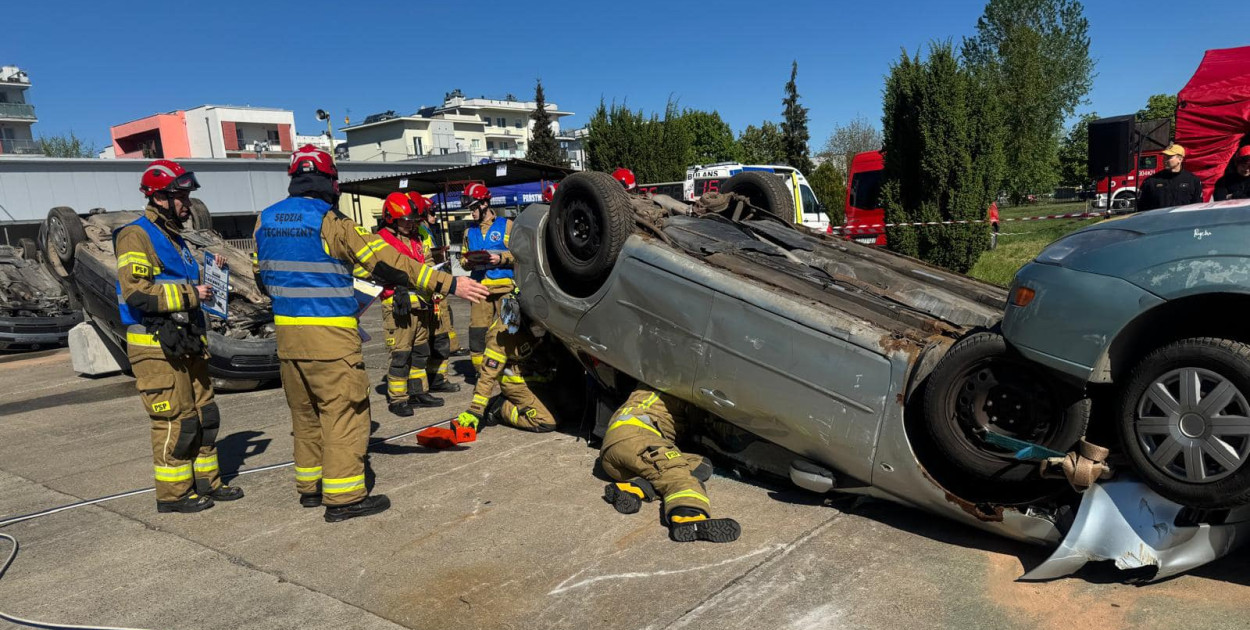 Kujawsko-Pomorskie Zawody Strażaków w Ratownictwie Technicznym