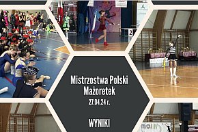 Sukces Chełmińskich Mażoretek na Mistrzostwach Polski-7323