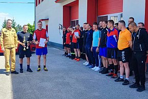 Turniej piłkarski funkcjonariuszy KP PSP w Chełmnie-7385