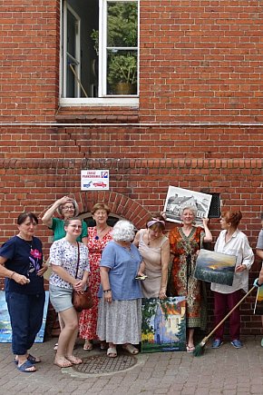 Trwa XIV Ogólnopolski Plener Malarski w Powiecie Chełmińskim-9546