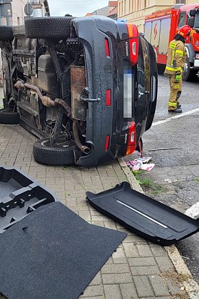 Jest wideo z dzisiejszego wypadku w Chełmnie. AKTUALIZACJA-9589