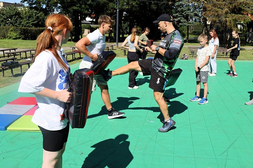 Młodzież w akcji – szkolenie z samoobrony