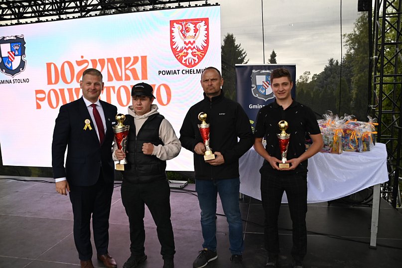 Wręczenie nagród podczas Dożynek 2025 w Wabczu