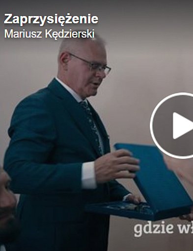 Zobaczcie film z zaprzysiężenia Burmistrza Miasta Chełmna- Mariusza Kędzierskiego -82788