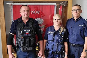 Policjanci z Chełmna otrzymali „Kryształowe Serca” za uratowanie życia kobiety-86982