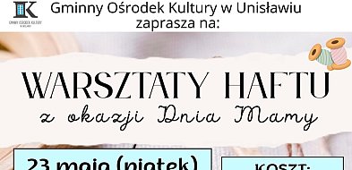 Warsztaty haftu z okazji Dnia Mamy-92436