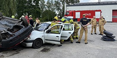 Wczoraj na terenie Komendy Powiatowej PSP w Chełmnie odbyły się warsztaty medyczne-93140
