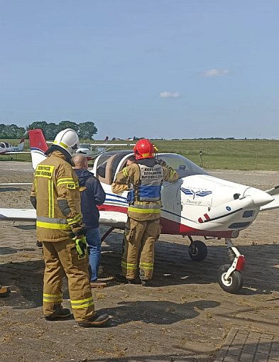 Strażackie ćwiczenia w Adriana Aviation-93154