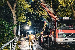 Silny wiatr narobił szkód w naszych okolicach -93476