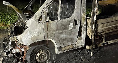 Pożar samochodu i wypadek w jednym dniu w okolicach Chełmna-93704