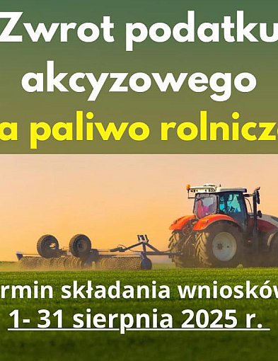 Zwrot podatku akcyzowego za paliwo rolnicze -94393