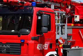 Upadek z drabiny w Chełmnie – interweniował śmigłowiec LPR-94608