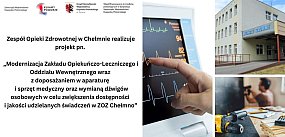 Modernizacje w chełmińskim szpitalu 