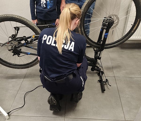Akcja znakowania rowerów ponownie w Lisewie-95053