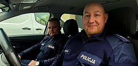 Wzorowa interwencja policjantów chełmińskiej "drogówki"
