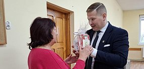 Odwiedziny w klubie seniora