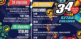 34. Finał WOŚP już w najbliższą niedzielę 25 stycznia!