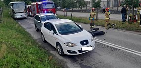 Poranny wypadek na Dworcowej