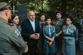 Pielgrzymka do Dachau księdzu Frelichowskiemu w hołdzie-10015