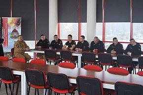 Pogadanka na temat AIDS w KP PSP w Chełmnie-10540