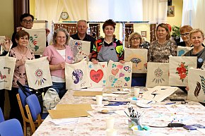 Tak było na warsztatach malarskich w Unisławiu-10774