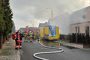 Tragiczny pożar w Chełmnie. Jedna osoba nie żyje-97319