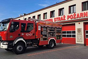 Interwencja strażaków przy ul. 22 Stycznia w Chełmnie-98496