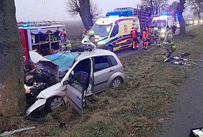 Ten wypadek koło Chełmna zatrzymał ruch! Zobacz, co się tam wydarzyło!-98562