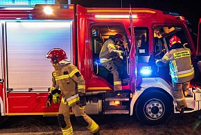 Interwencja strażaków przy ul. Grudziądzkiej – alarm czujki tlenku węgla-99448