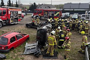 Szkolenie podstawowe strażaków ratowników OSP powiatu chełmińskiego
