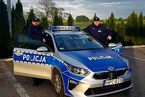Do chełmińskiej komendy wpłynęły słowa uznania dla policjantów z Lisewa