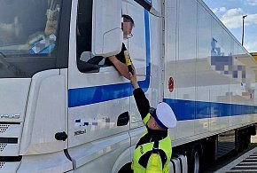 890 kierowców skontrolowanych podczas porannych działań na autostradzie