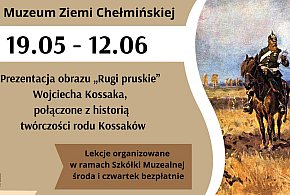 Prezentacja obrazu "Rugi pruskie" w chełmińskim muzeum