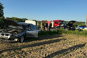 Kolizja w Starogrodzie Dolnym i interwencja z udziałem Policji w Chełmnie