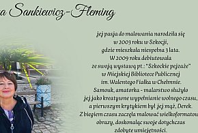Wernisaż wystawy prac plastycznych Anny Sankiewicz-Fleming