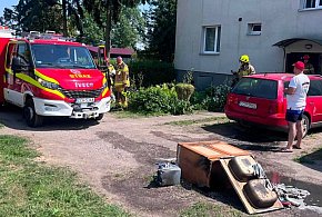 Pożar mieszkania w Papowie Biskupim. Szybka akcja strażaków...